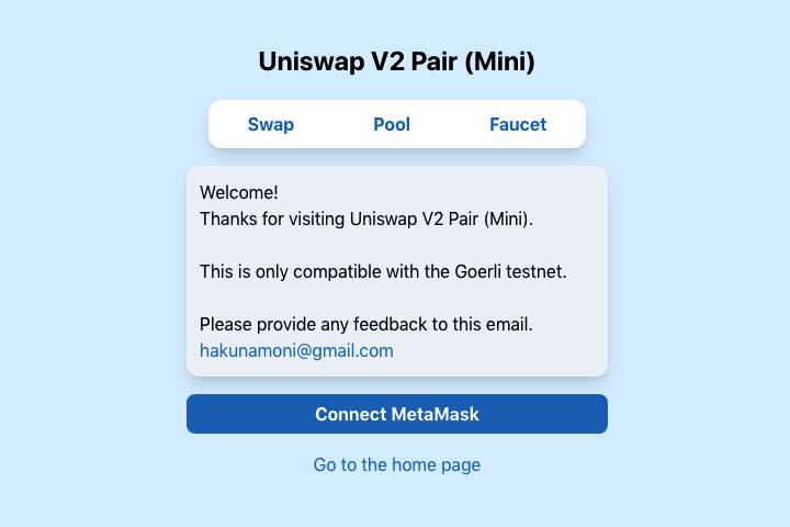Uniswap V2 Pair